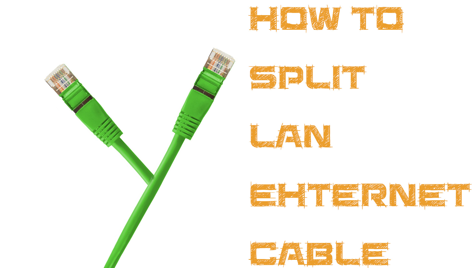 Come sdoppiare il cavo LAN Ethernet - L'uomo di casa
